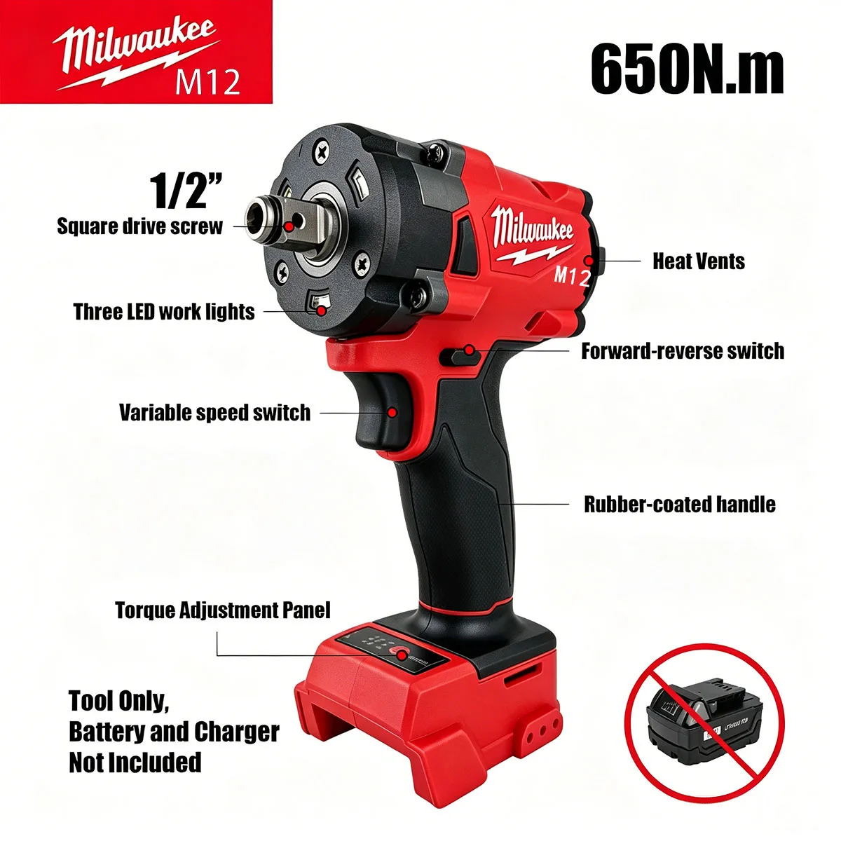 Clé à chocs sans fil sans bala - Milwaukee Drill M12 Fuel avis et prix