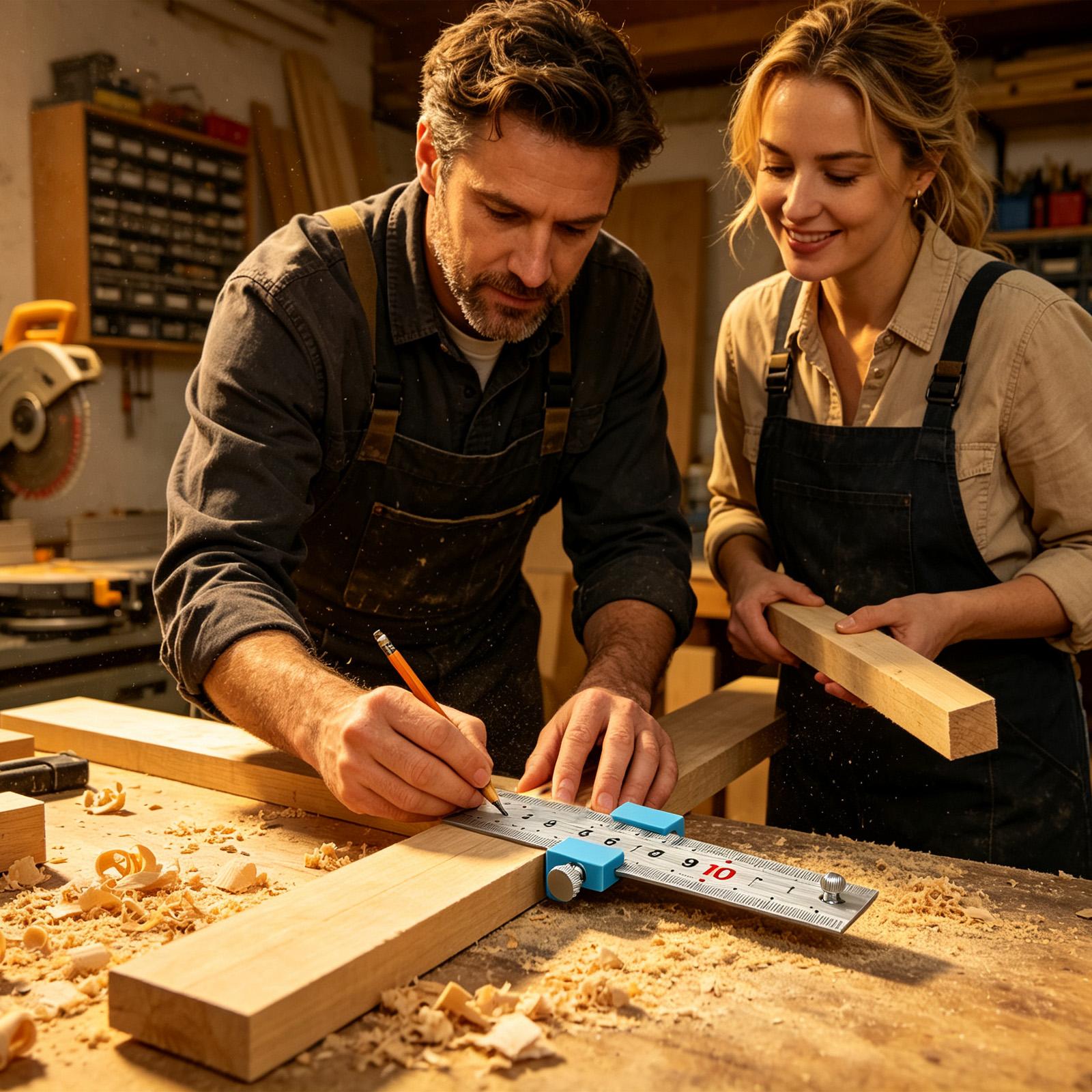 Outils de menuiserie : Règle d - Workshop Marking Tools avis et prix